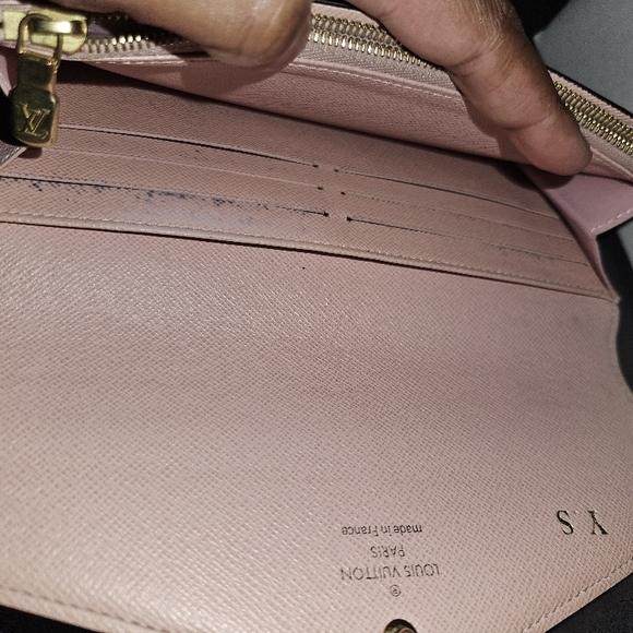 Louis Vuitton Sara wallet Rose Ballerine - Picture 7 of 16